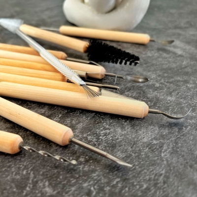 Conjunto 11 ferramentas de Modelagem e Escultura