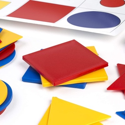 Conjunto de blocos lógicos Miniland Conjunto de blocos lógicos Miniland