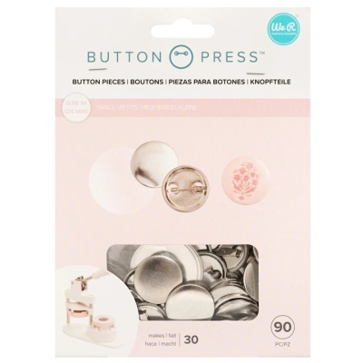 Caixa de botões metálicos pequenos Button Press