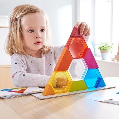 Jogo de Empilhamento Color Crystals ? 15 Peças