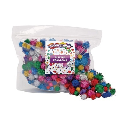 Pack 300 Pompons Brilhantes