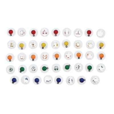 Conjunto Mega de Carimbos - 40 Peças Conjunto Mega de Carimbos - 40 Peças