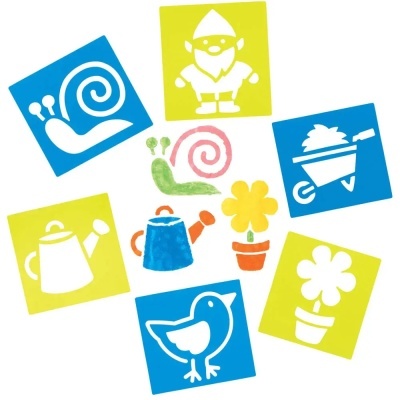 In the Garden Stencils