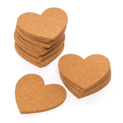 Heart Cork - Pack de 30