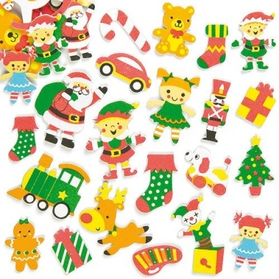 Pack 100 Santa's Workshop Stickers