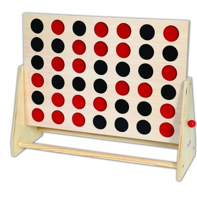 4 em Linha em Madeira XL