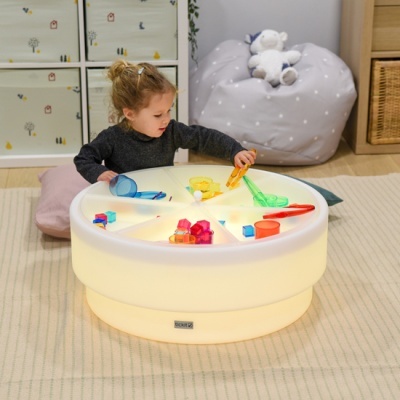 Mesa Sensorial de Exploração Luminosa