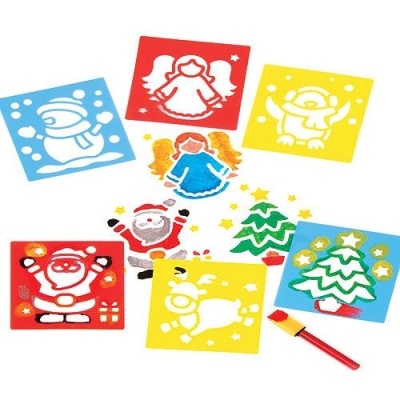 Pack de 6 Stencil Natal