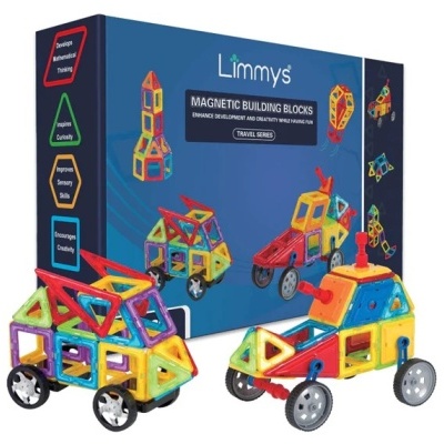 Limmys Magnetic Building Blocks 74 Peças