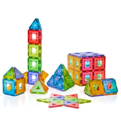 Conjunto de Turma Translucent Polydron KinderMag