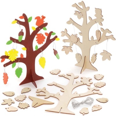 Kit Árvore de outono em madeira