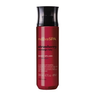 Nativa SPA Body Splash Morango Ruby 200ml