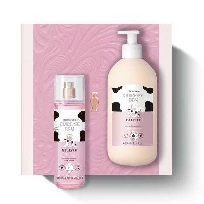Coffret Cuide-se Bem Deleite Body Splash 200 ml + Loção 400 ml