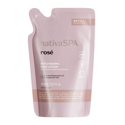 Nativa SPA Refil Loção Hidratante Coporal Rosé 400ml