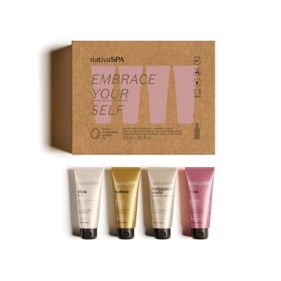 Nativa SPA Kit Mini Loção Hidratante 4x30ml