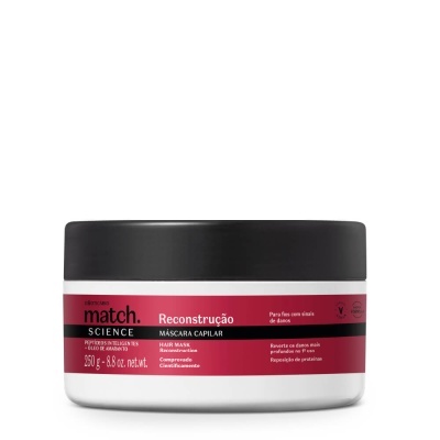 Match Science Reconstrução Máscara Capilar 250g