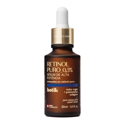Botik Retinol Puro 0,3% Sérum de Alta Potência 30ml