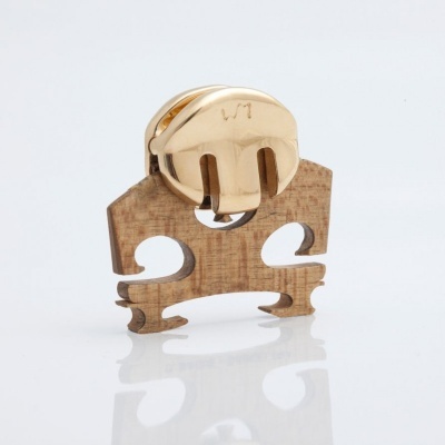 surdina violino WMutes estudo dourado brillante