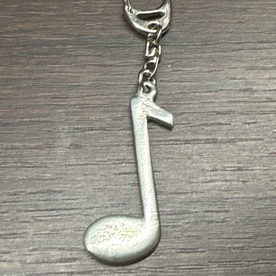 Porta-chaves colcheia