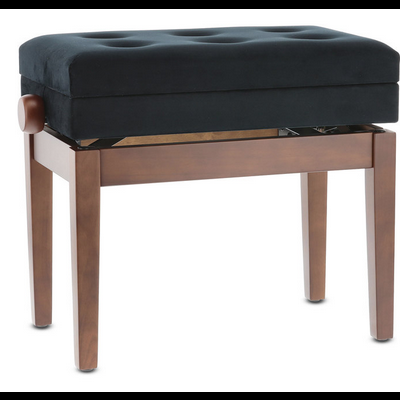 banco de piano Deluxe Compartment - Castanho