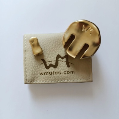 WMutes violoncelo Duo Pack dourado mate