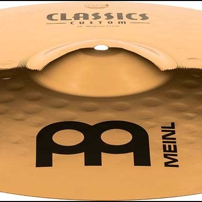 Prato de percussão Meinl Classics Custom em metal bronze martelado