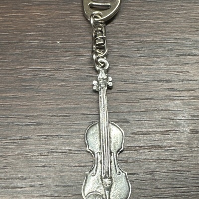 Porta-chaves violino
