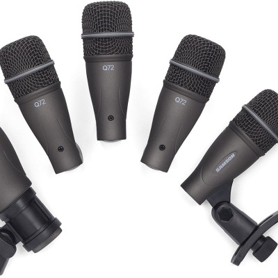 Samson DK705 - 5 PC DRUM MIC KIT W/CASE
