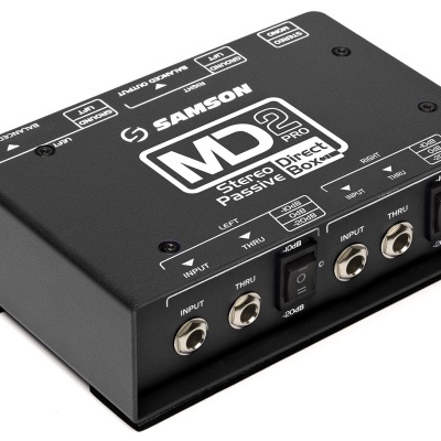 Samson S-MAX MD2PRO - STEREO PASSIVE DIRECT BOX