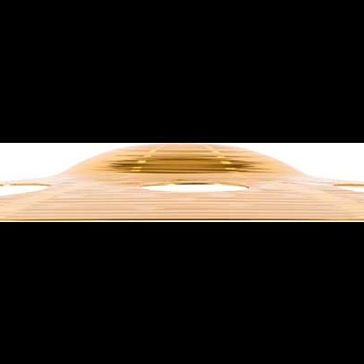 Vaso de cerâmica bege e castanho com acabamento brilhante e forma arredondada