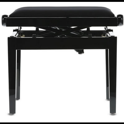 Banco Piano Autolift Deluxe - negro brilhante