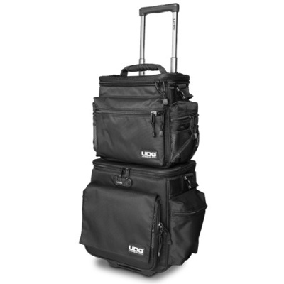 Udg U9679BL/OR - ULTIMATE SLINGBAG TROLLEY SET DELUXE BLACK, ORANGE INSIDE