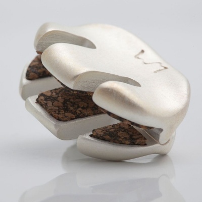 WMutes violoncelo estudo prateado mate