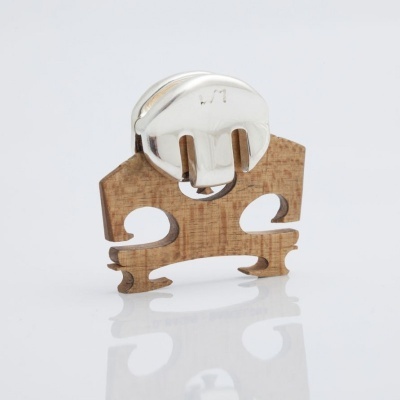 surdina violino WMutes estudo prateado brillante