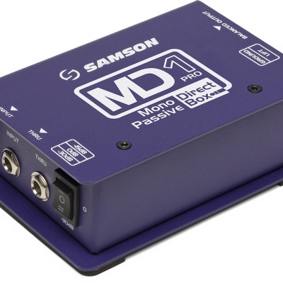 Samson S-MAX MD1PRO - MONO PASSIVE DIRECT BOX