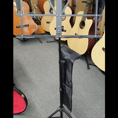 Estante partituras com saco de transporte