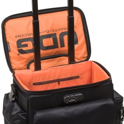 Udg U9679BL/OR - ULTIMATE SLINGBAG TROLLEY SET DELUXE BLACK, ORANGE INSIDE