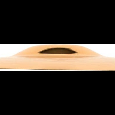 Tampa de panela cerâmica bege com botão preto