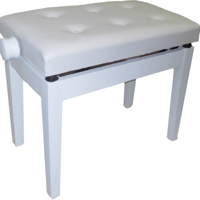 Oqan PIANO BENCH BGM WHITE-WHITE