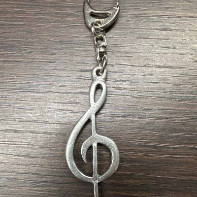 Porta-chaves clave de Sol