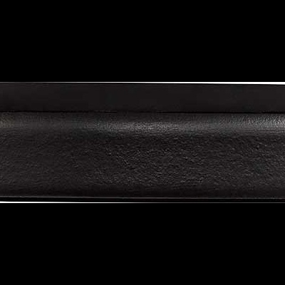 Aro ou moldura circular preta com textura lisa