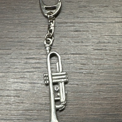 Porta-chaves trompete