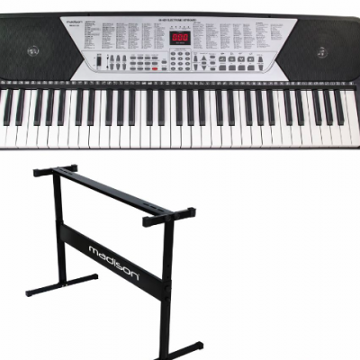 Iniciação - 61 teclas + efeitos + suporte