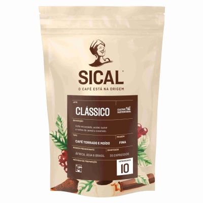 Café SICAL Moído 5 Estrelas Clássico 250g