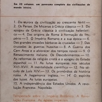 História Universal 15: A Independência dos Estados Unidos; A Revolução Francesa. Napoleão - Carl Grimberg