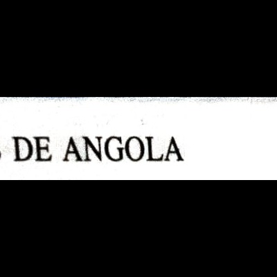 Livro NARRATIVAS DOS POVOS DE ANGOLA com nome do autor na capa branca
