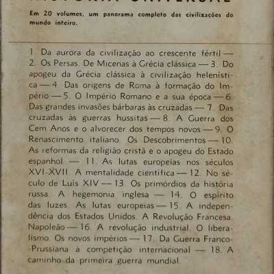 História Universal 19: Da Primeira Guerra Mundial à Vitória de Roosevelt em 1932 - Carl Grimberg