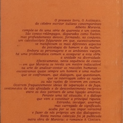 Autómato - Alberto Moravia