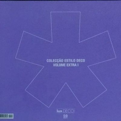 Capa roxa de livro com texto COLECÇÃO ESTILO DECO VOLUME EXTRA I
