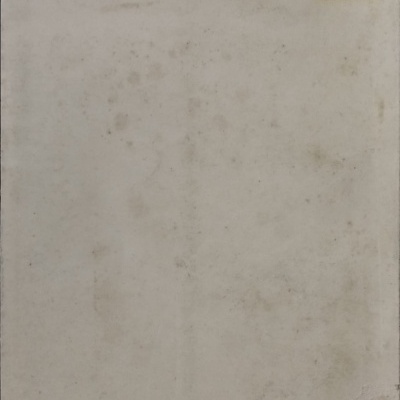 Folha branca envelhecida com etiqueta numerada no canto superior direito